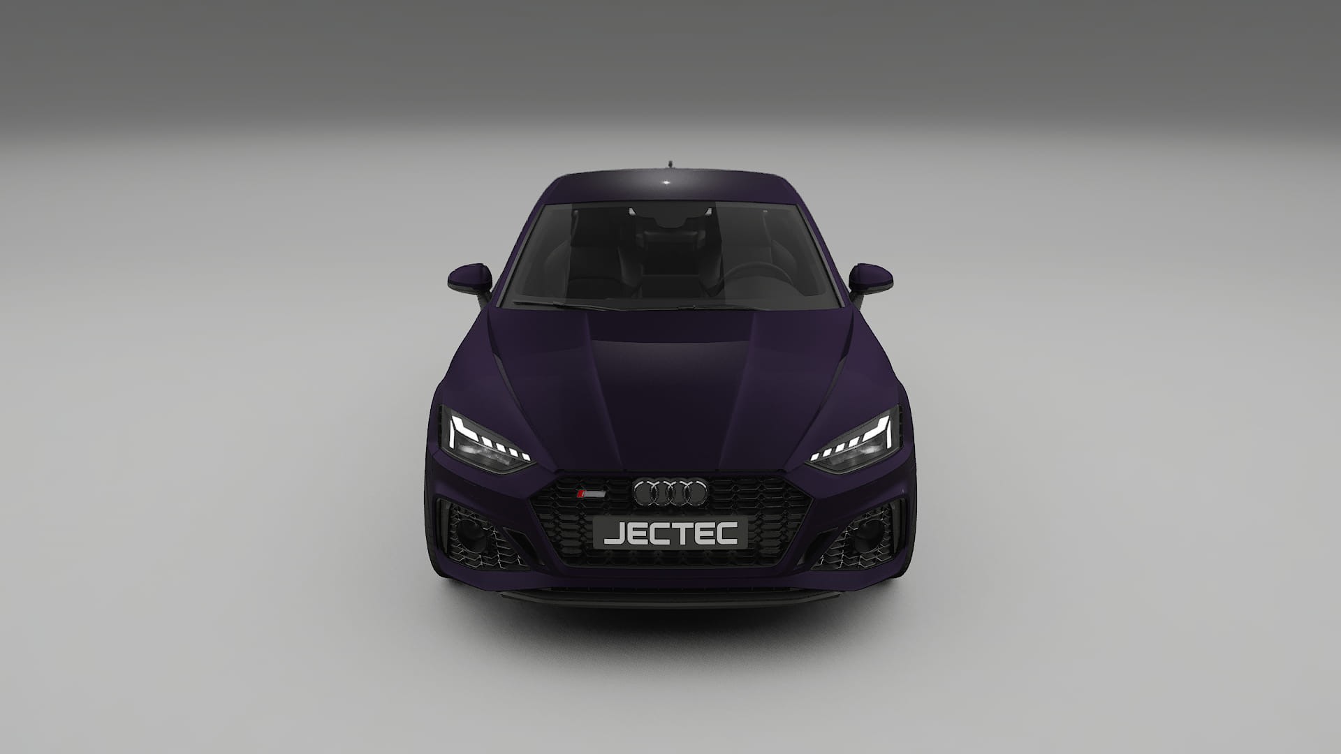 Audi RS5 Coupe B9 facelift pre LCI TPU Lackskyddsfilm | VIOLET Färgskiftande PPF – Komplett Förskuret Kit