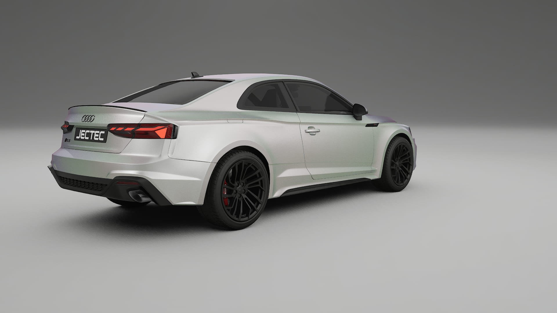 Audi RS5 Coupe B9 facelift pre LCI TPU Lackskyddsfilm | NEBULA Färgskiftande PPF – Komplett Förskuret Kit