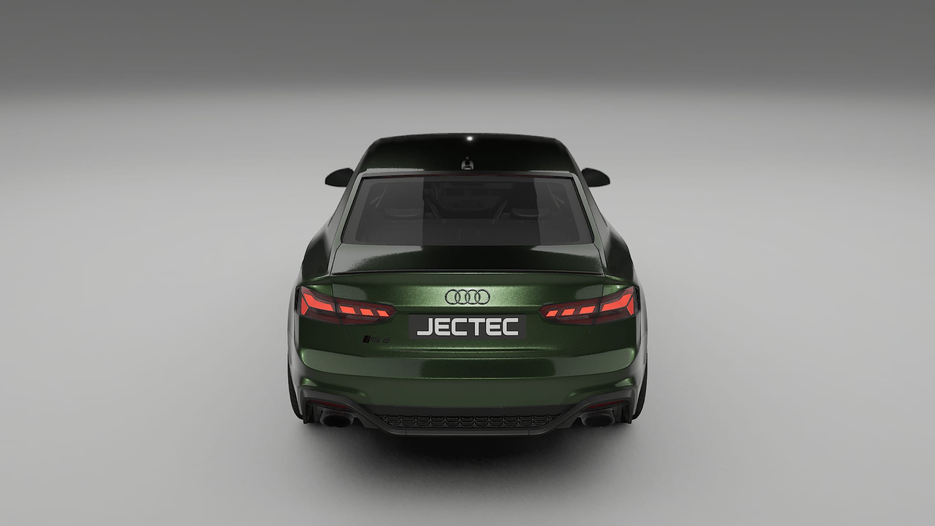 Audi RS5 Coupe B9 facelift pre LCI TPU Lackskyddsfilm | LAGOON Färgskiftande PPF – Komplett Förskuret Kit