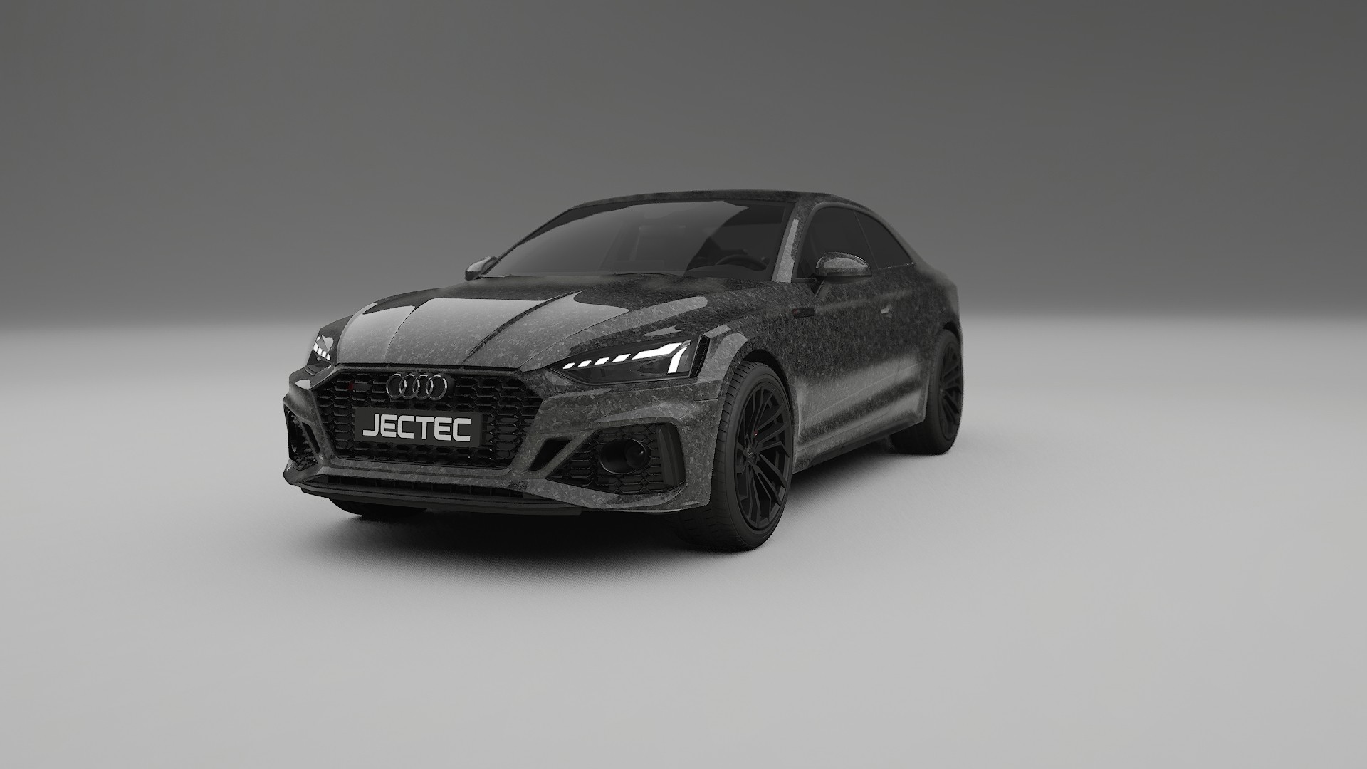 Audi RS5 Coupe B9 facelift pre LCI TPU Lackskyddsfilm | FORGED S Färgskiftande PPF – Komplett Förskuret Kit