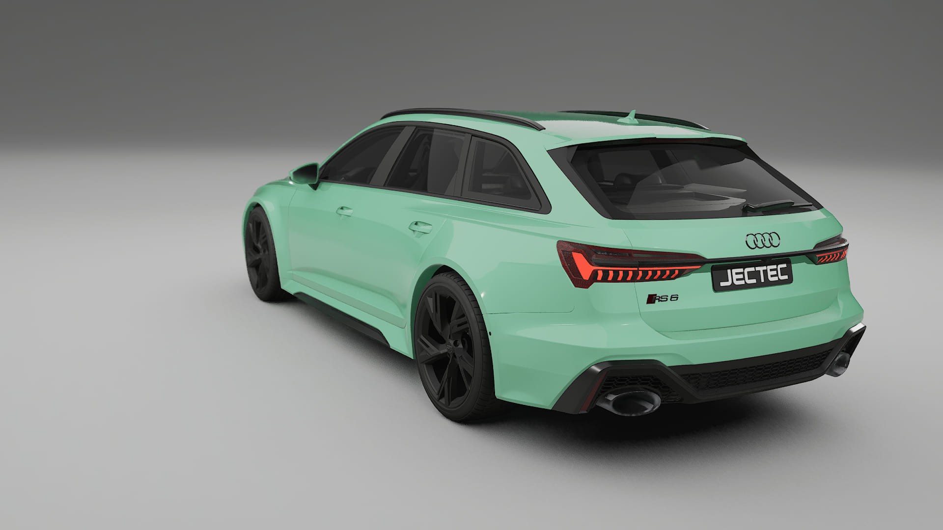 Audi RS6 Avant C8 facelift LCI TPU Lackskyddsfilm | DUSTY Färgskiftande PPF – Komplett Förskuret Kit