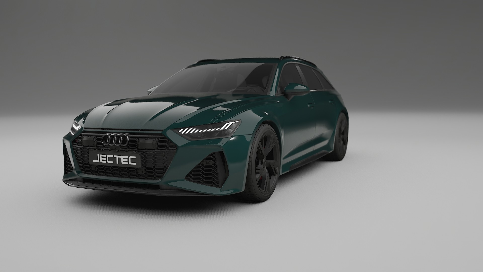 Audi RS6 Avant C8 facelift LCI TPU Lackskyddsfilm | INFERNO Färgskiftande PPF – Komplett Förskuret Kit