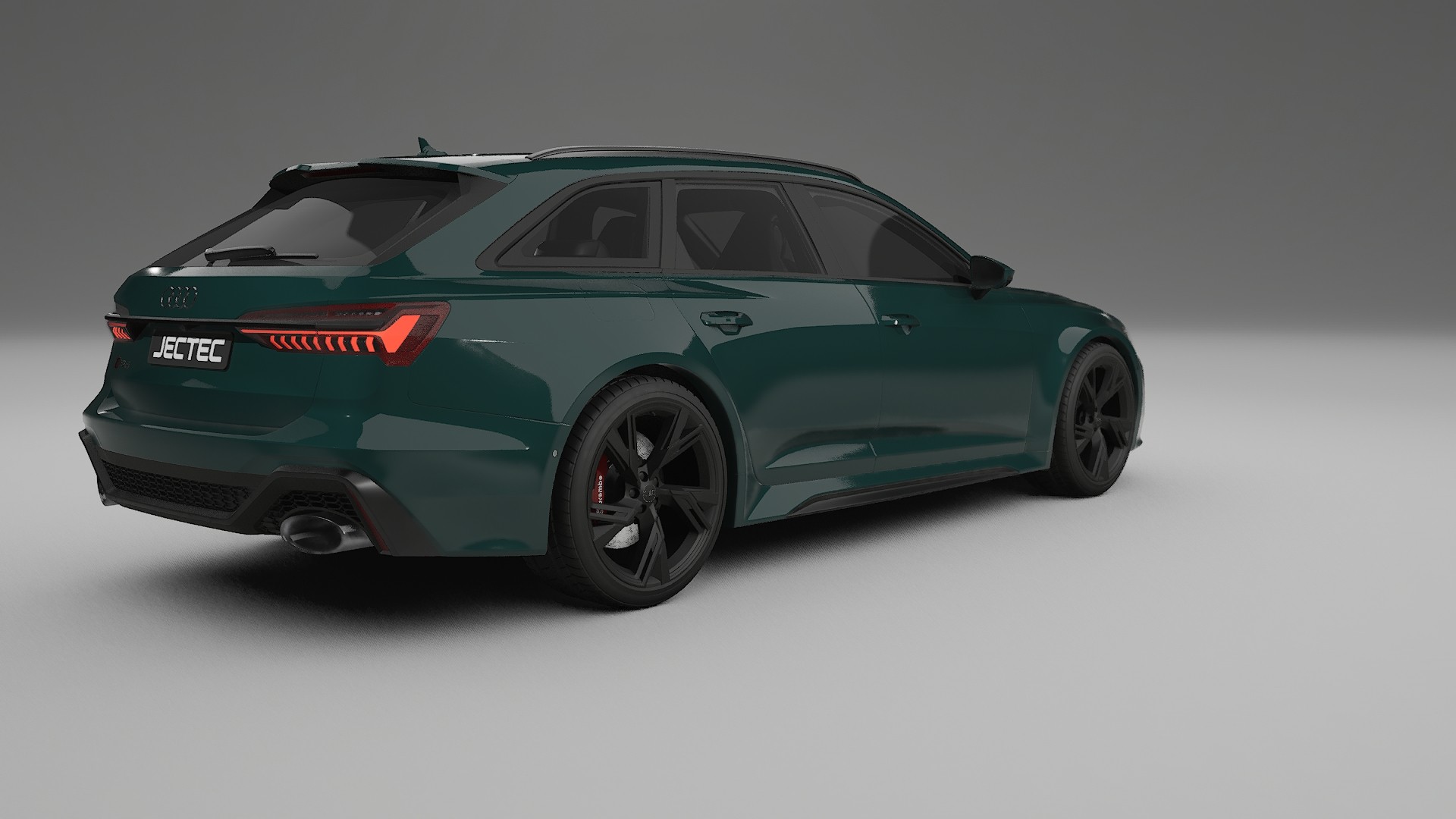 Audi RS6 Avant C8 facelift LCI TPU Lackskyddsfilm | INFERNO Färgskiftande PPF – Komplett Förskuret Kit
