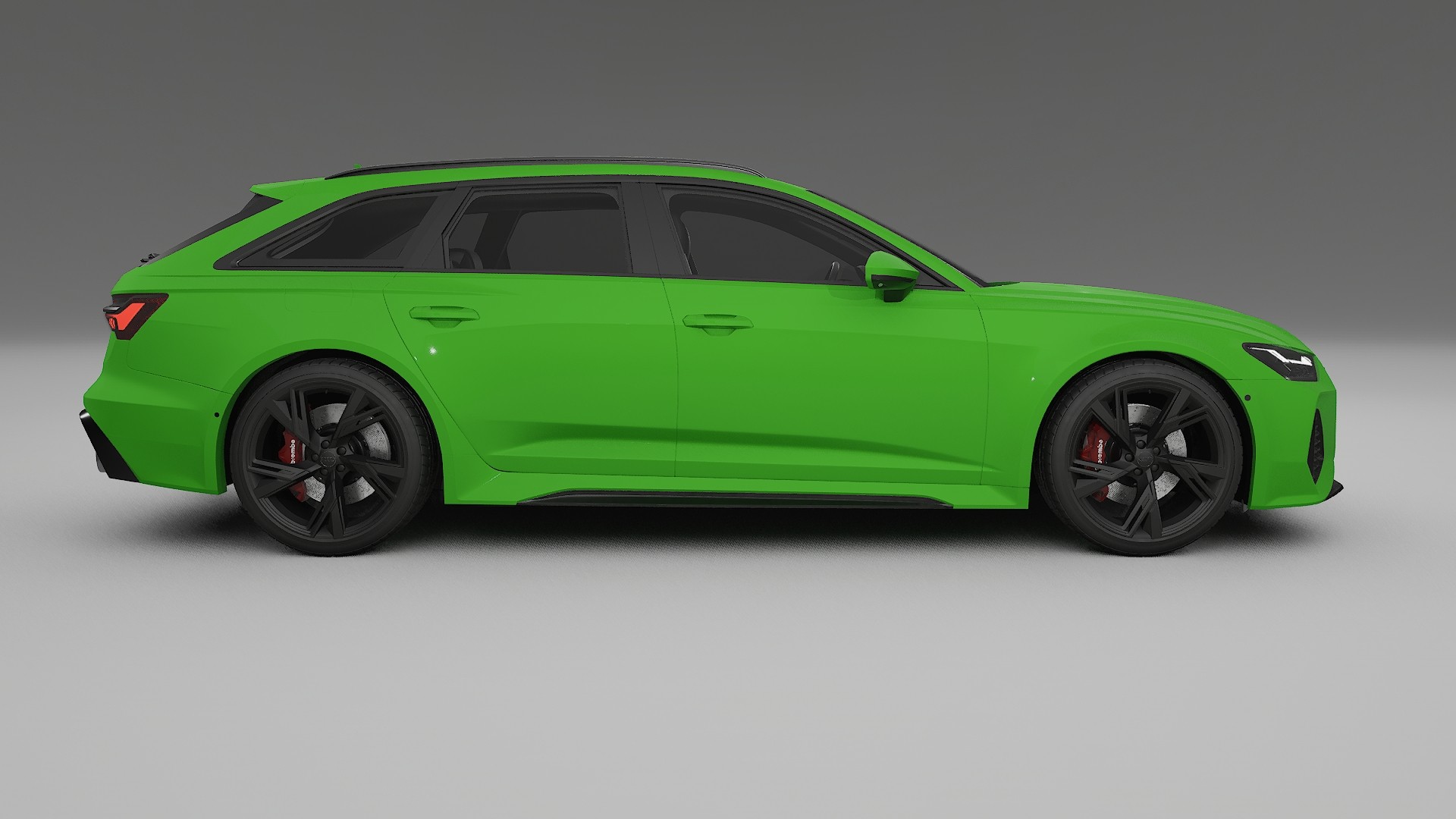 Audi RS6 Avant C8 facelift LCI TPU Lackskyddsfilm | VENOM Färgskiftande PPF – Komplett Förskuret Kit