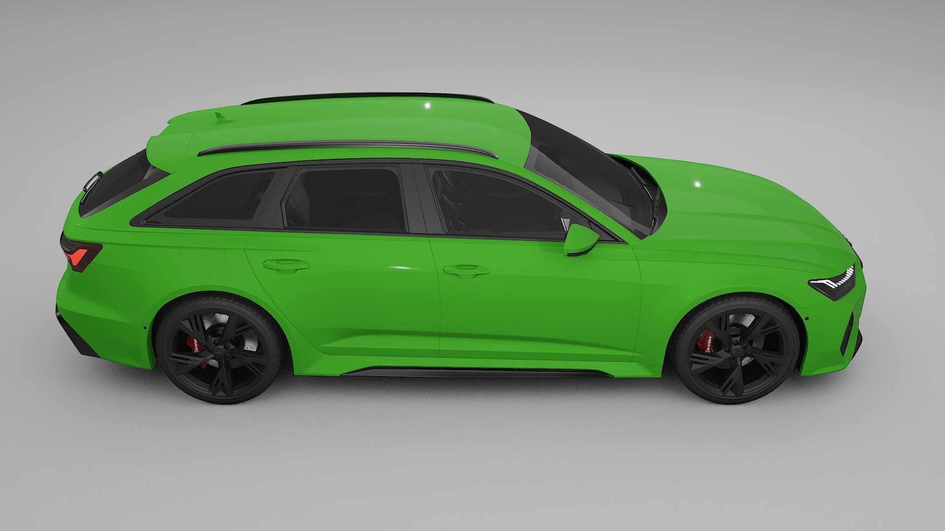 Audi RS6 Avant C8 facelift LCI TPU Lackskyddsfilm | VENOM Färgskiftande PPF – Komplett Förskuret Kit