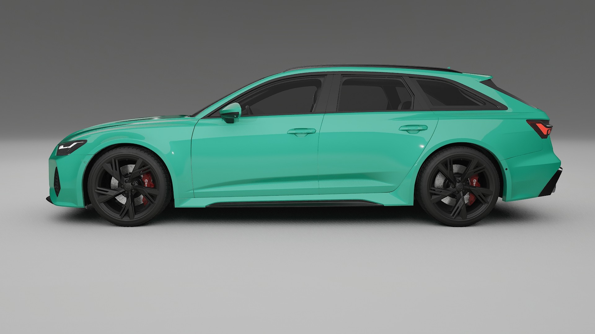 Audi RS6 Avant C8 facelift LCI TPU Lackskyddsfilm | JEWEL Färgskiftande PPF – Komplett Förskuret Kit