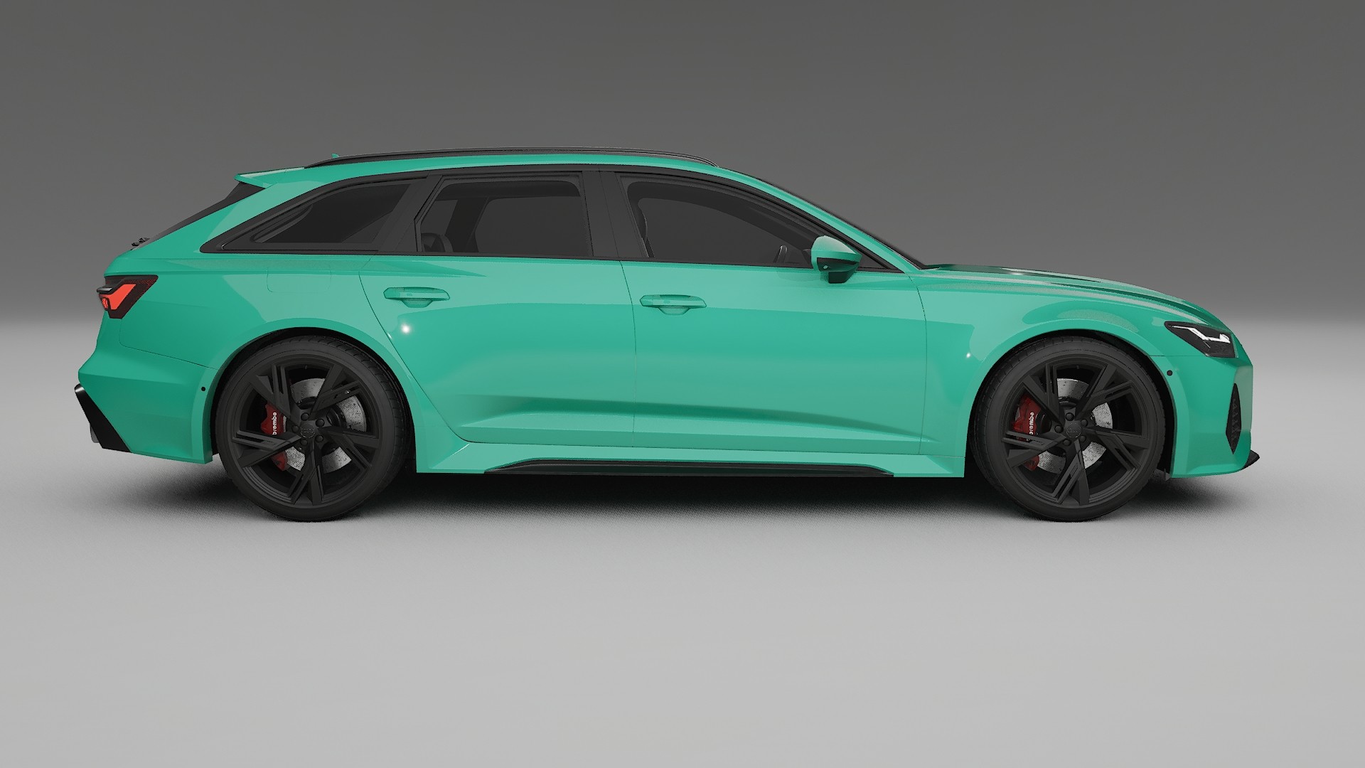 Audi RS6 Avant C8 facelift LCI TPU Lackskyddsfilm | JEWEL Färgskiftande PPF – Komplett Förskuret Kit