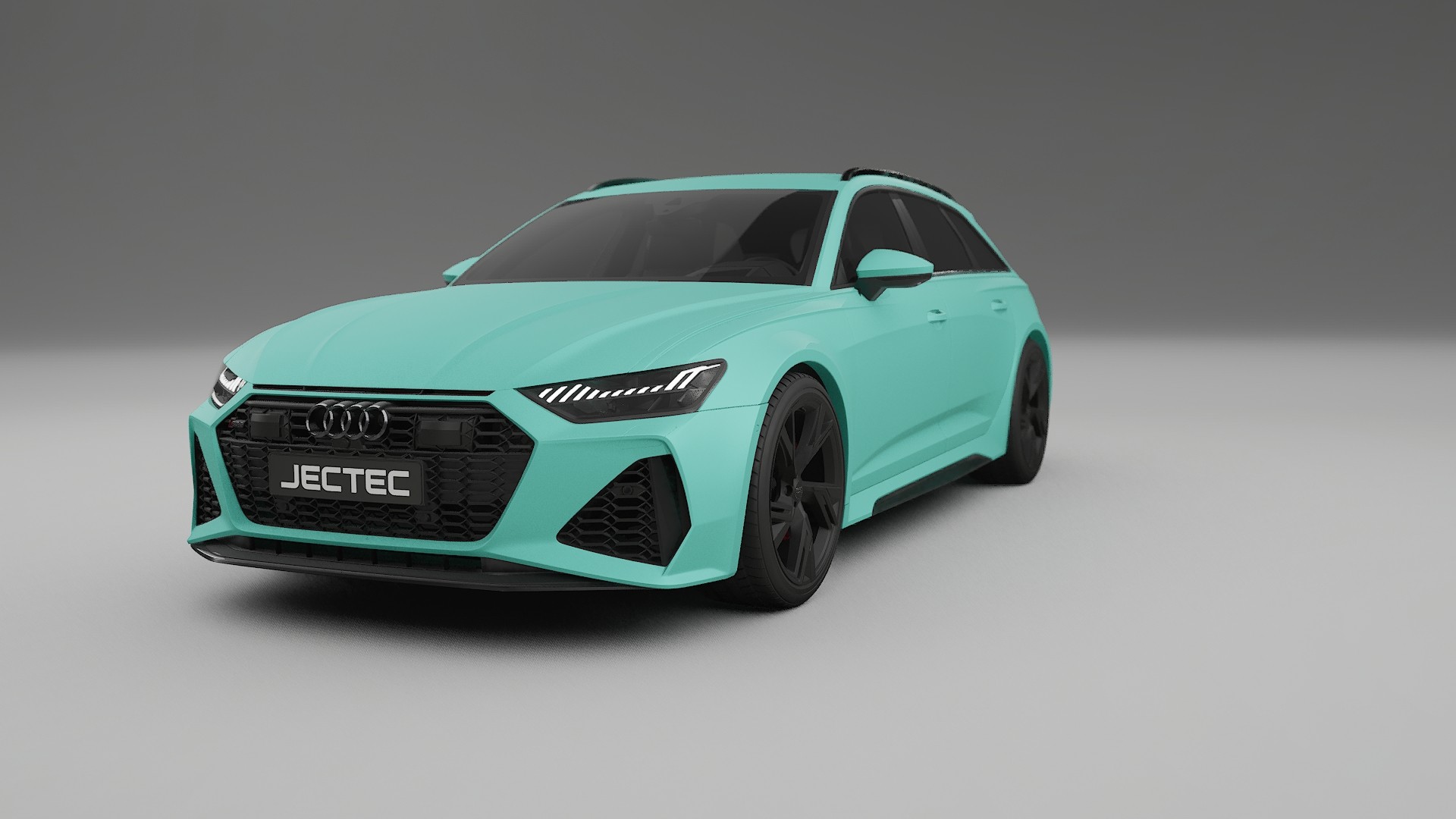Audi RS6 Avant C8 facelift LCI TPU Lackskyddsfilm | FROST Färgskiftande PPF – Komplett Förskuret Kit