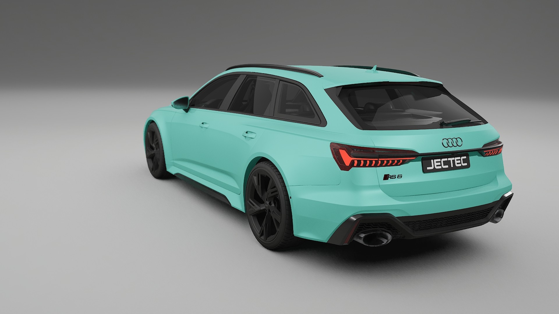 Audi RS6 Avant C8 facelift LCI TPU Lackskyddsfilm | FROST Färgskiftande PPF – Komplett Förskuret Kit