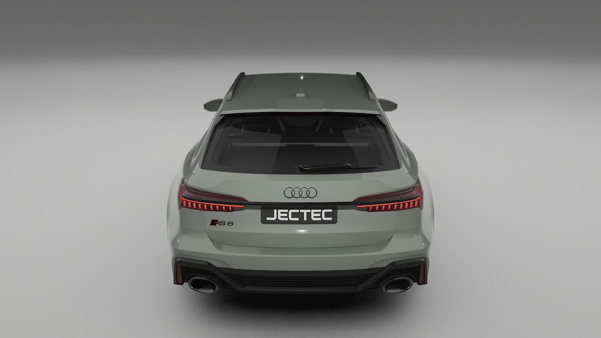 Audi RS6 Avant C8 facelift LCI TPU Lackskyddsfilm | SLATE Färgskiftande PPF – Komplett Förskuret Kit