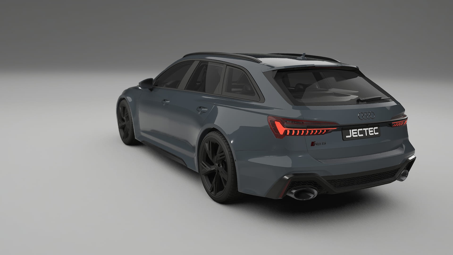 Audi RS6 Avant C8 facelift LCI TPU Lackskyddsfilm | GRANITE Färgskiftande PPF – Komplett Förskuret Kit
