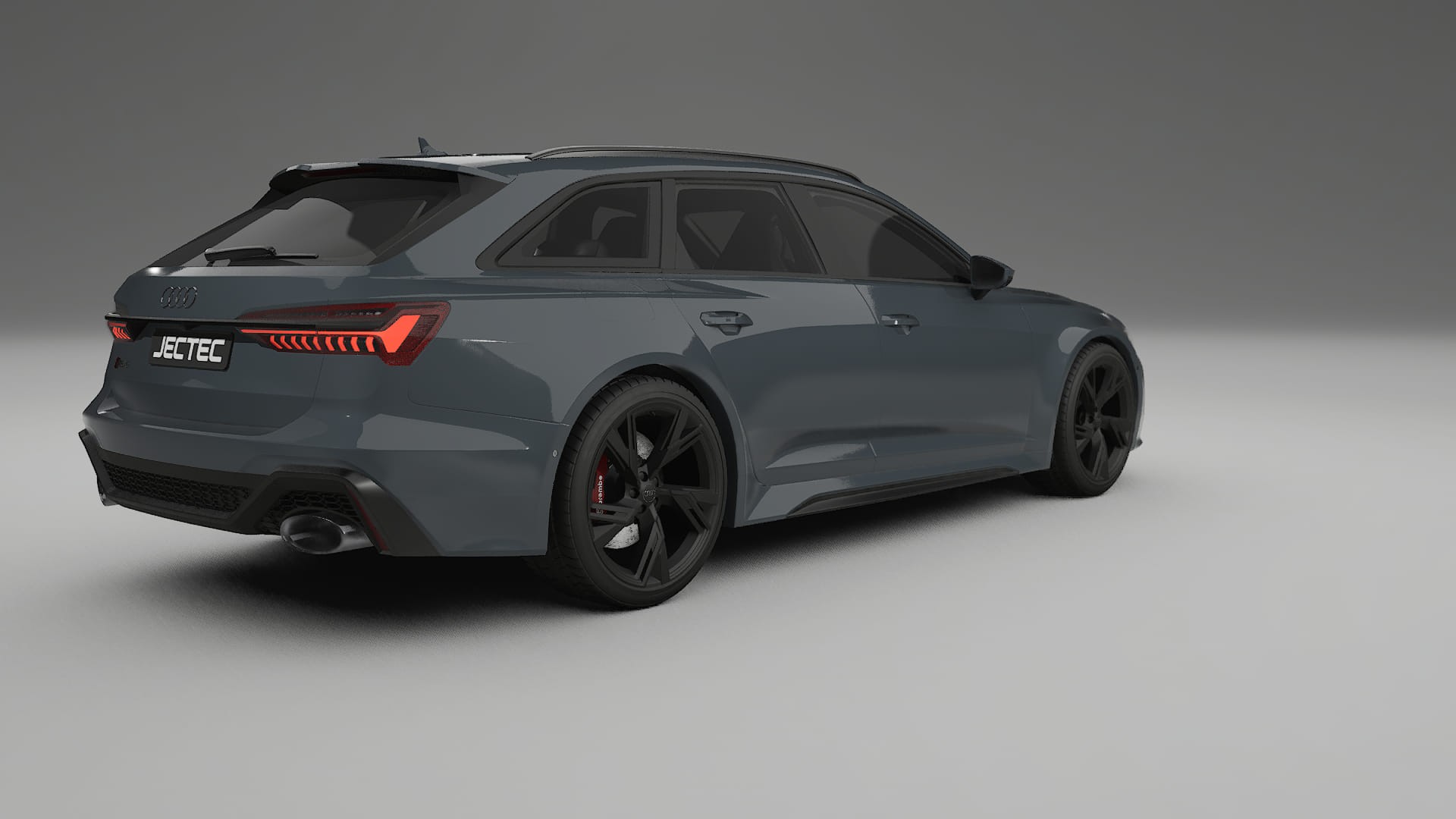 Audi RS6 Avant C8 facelift LCI TPU Lackskyddsfilm | GRANITE Färgskiftande PPF – Komplett Förskuret Kit
