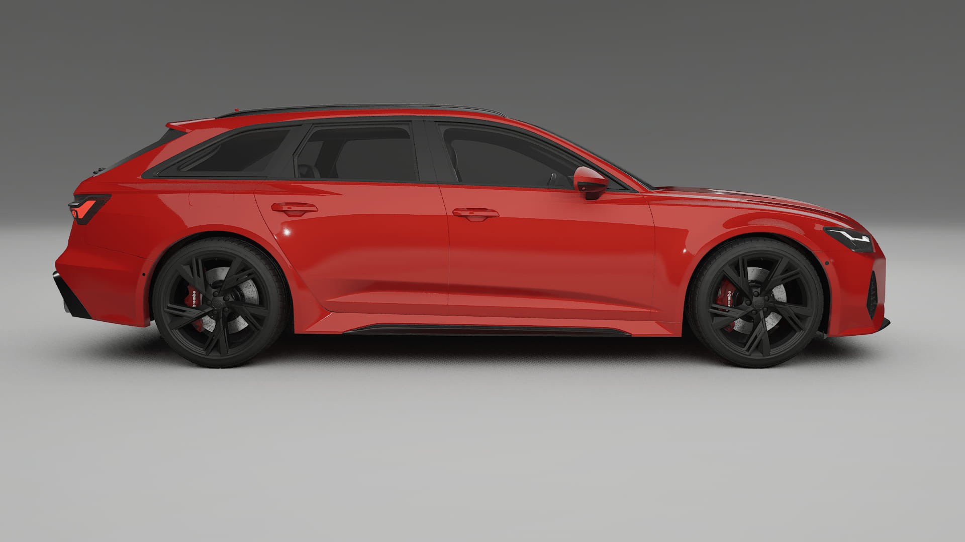 Audi RS6 Avant C8 facelift LCI TPU Lackskyddsfilm | BLAZE Färgskiftande PPF – Komplett Förskuret Kit