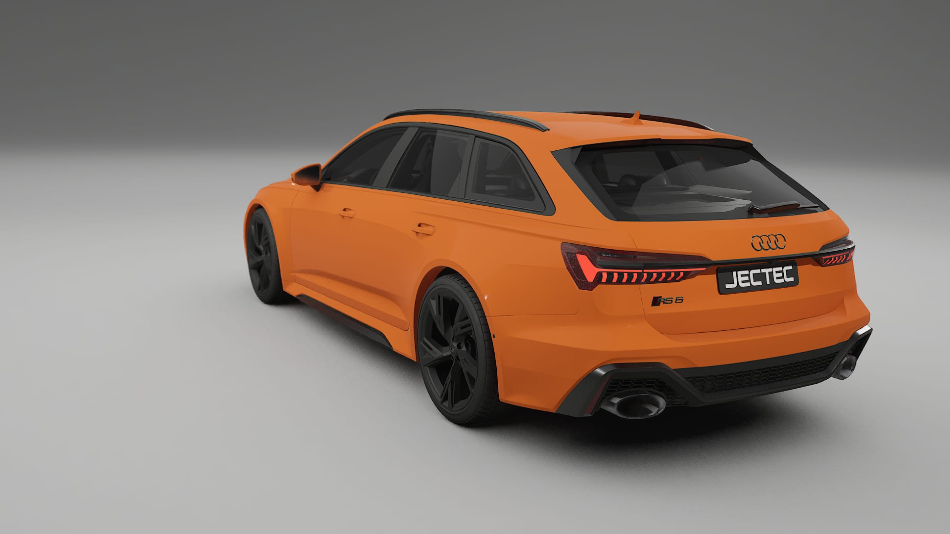 Audi RS6 Avant C8 facelift LCI TPU Lackskyddsfilm | ROCKET Färgskiftande PPF – Komplett Förskuret Kit