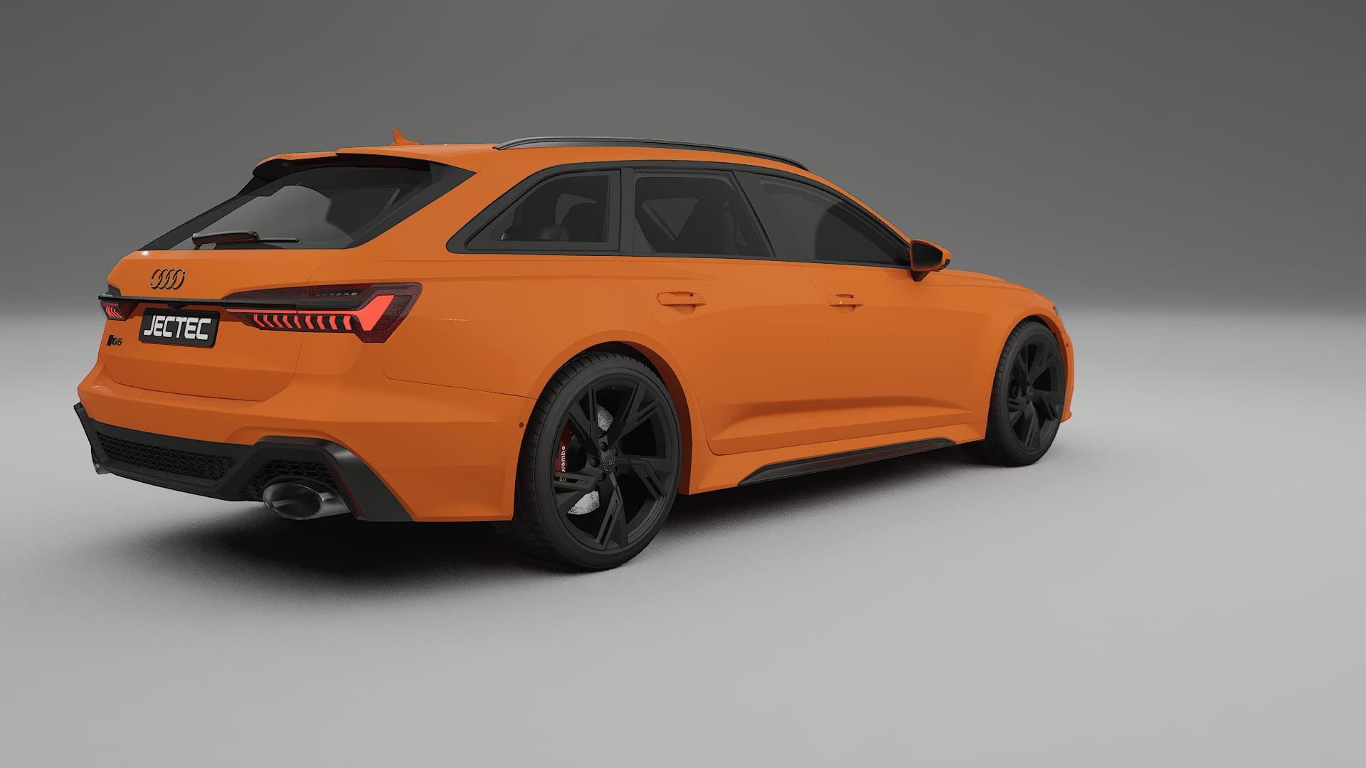 Audi RS6 Avant C8 facelift LCI TPU Lackskyddsfilm | ROCKET Färgskiftande PPF – Komplett Förskuret Kit