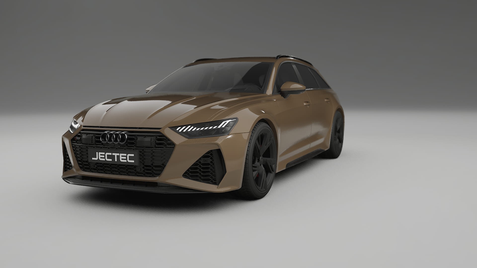 Audi RS6 Avant C8 facelift LCI TPU Lackskyddsfilm | SAHARA Färgskiftande PPF – Komplett Förskuret Kit