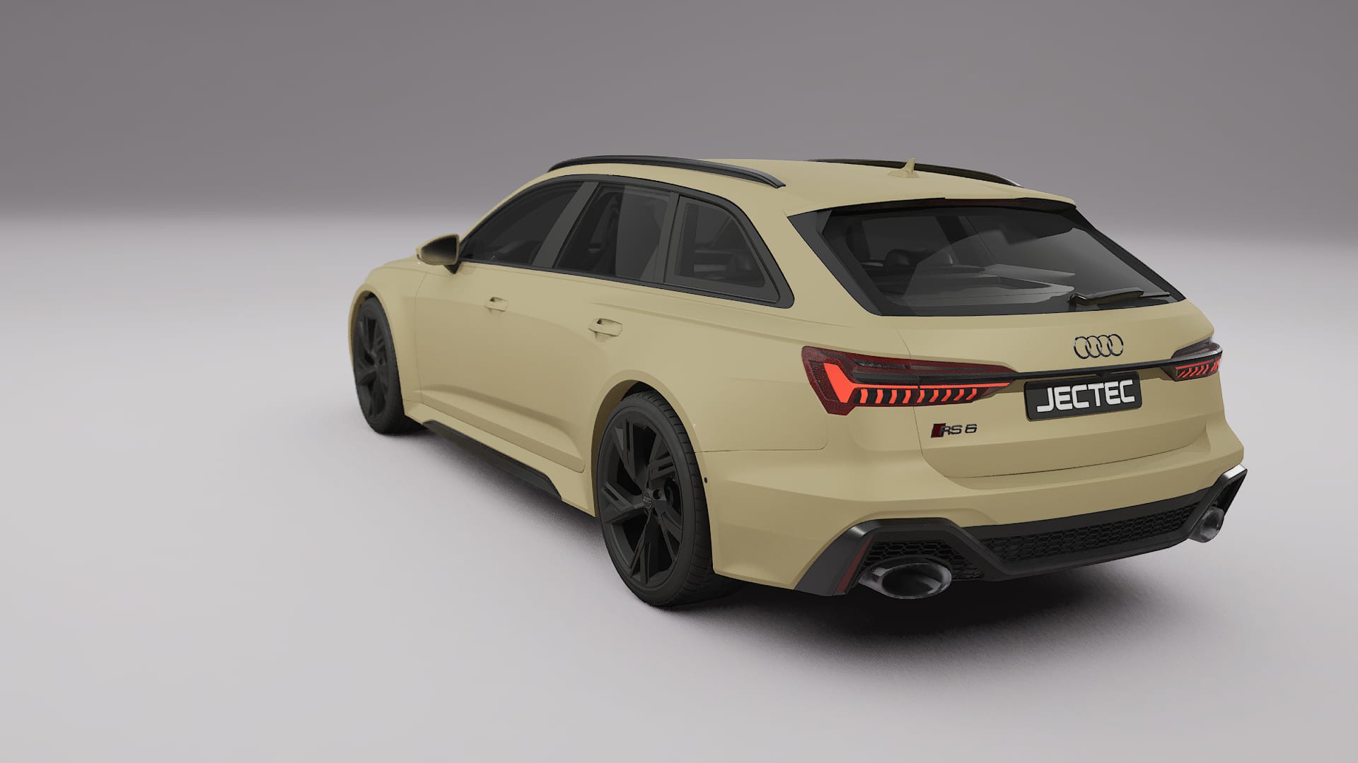 Audi RS6 Avant C8 facelift LCI TPU Lackskyddsfilm | SAND Färgskiftande PPF – Komplett Förskuret Kit