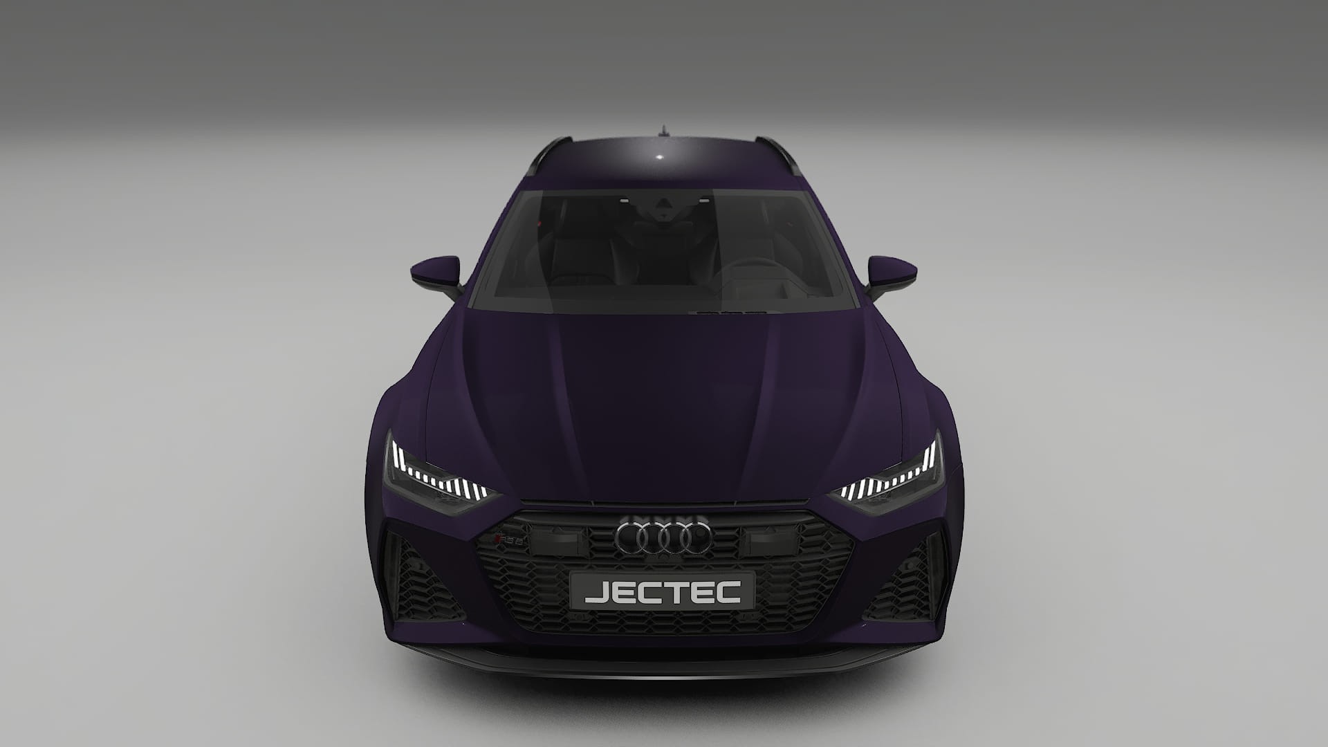 Audi RS6 Avant C8 facelift LCI TPU Lackskyddsfilm | VIOLET Färgskiftande PPF – Komplett Förskuret Kit