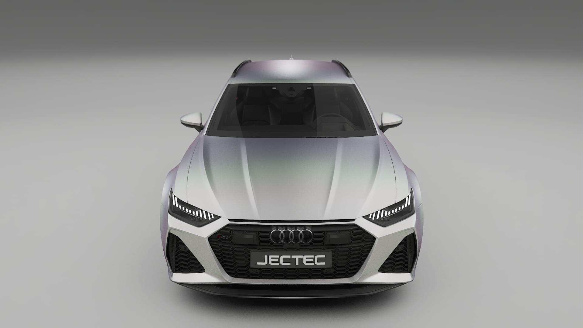 Audi RS6 Avant C8 facelift LCI TPU Lackskyddsfilm | NEBULA Färgskiftande PPF – Komplett Förskuret Kit