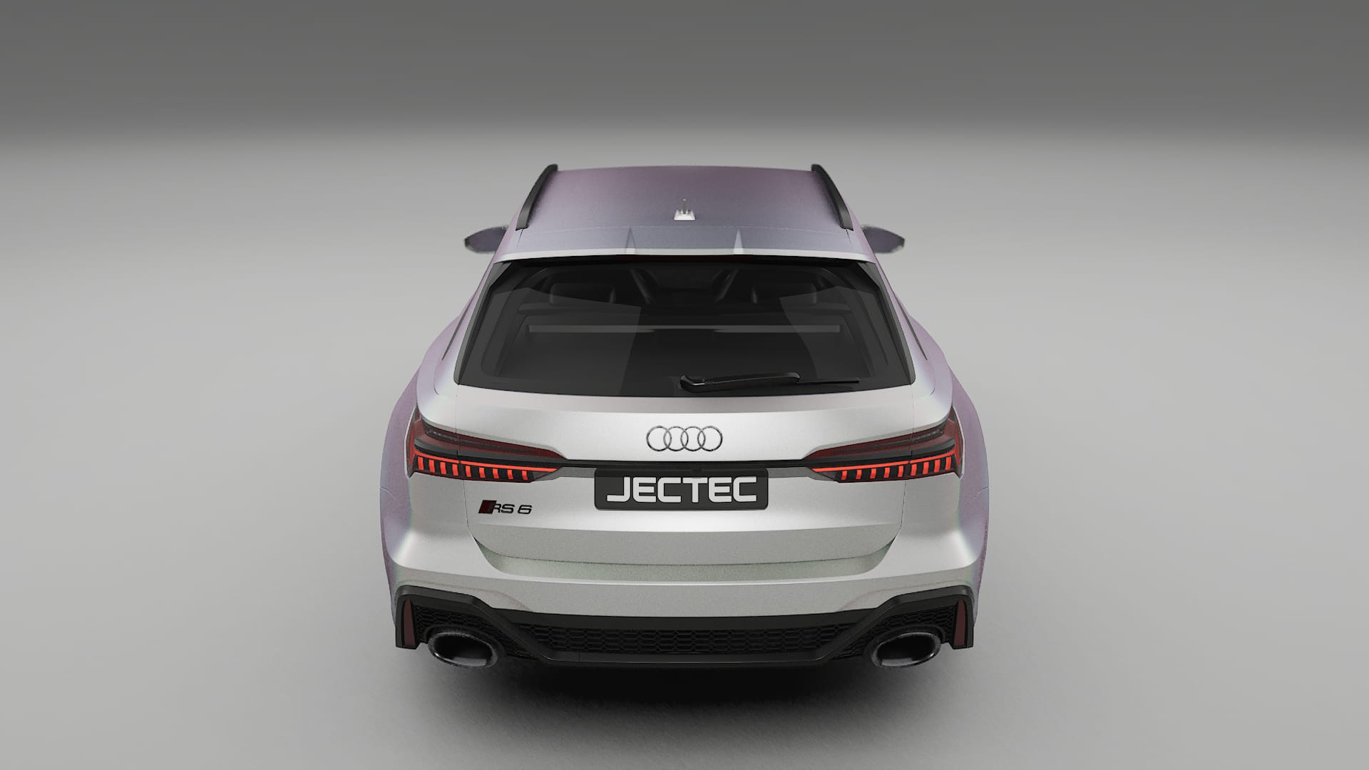 Audi RS6 Avant C8 facelift LCI TPU Lackskyddsfilm | NEBULA Färgskiftande PPF – Komplett Förskuret Kit