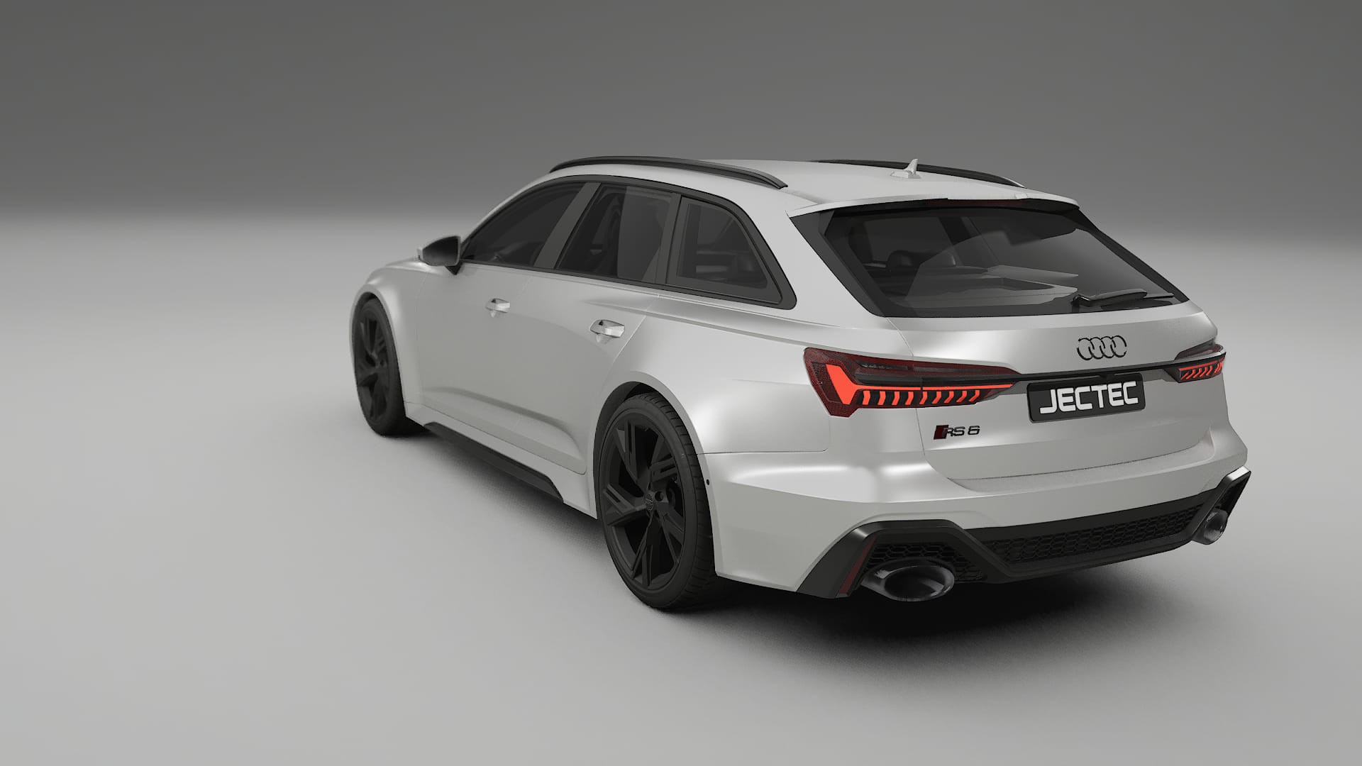Audi RS6 Avant C8 facelift LCI TPU Lackskyddsfilm | OPAL Färgskiftande PPF – Komplett Förskuret Kit