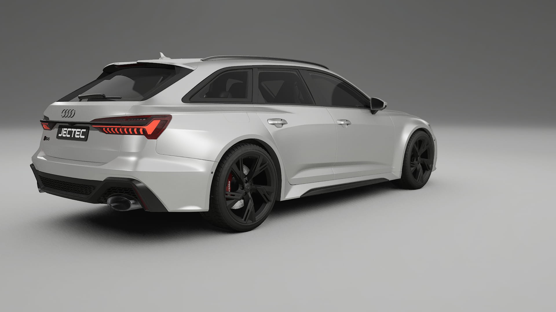 Audi RS6 Avant C8 facelift LCI TPU Lackskyddsfilm | OPAL Färgskiftande PPF – Komplett Förskuret Kit