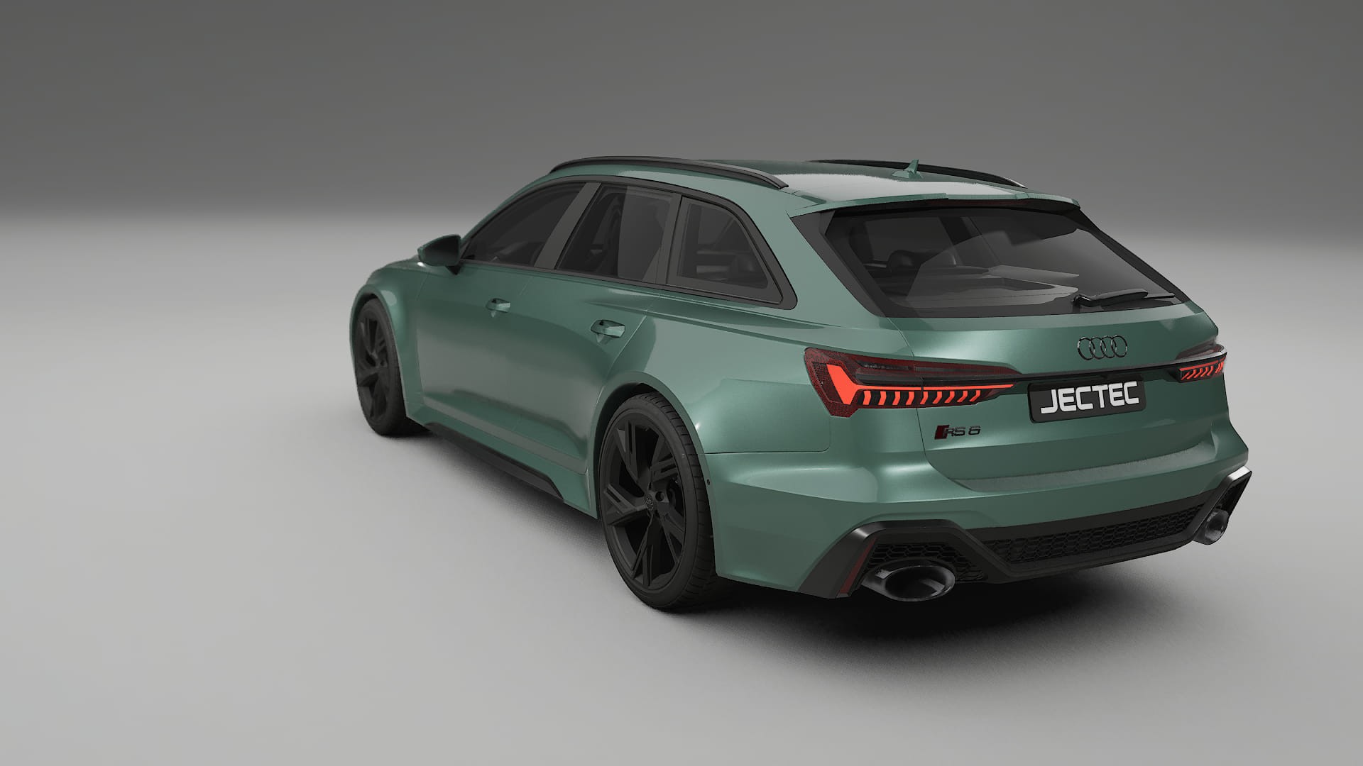 Audi RS6 Avant C8 facelift LCI TPU Lackskyddsfilm | EVERGREEN Färgskiftande PPF – Komplett Förskuret Kit