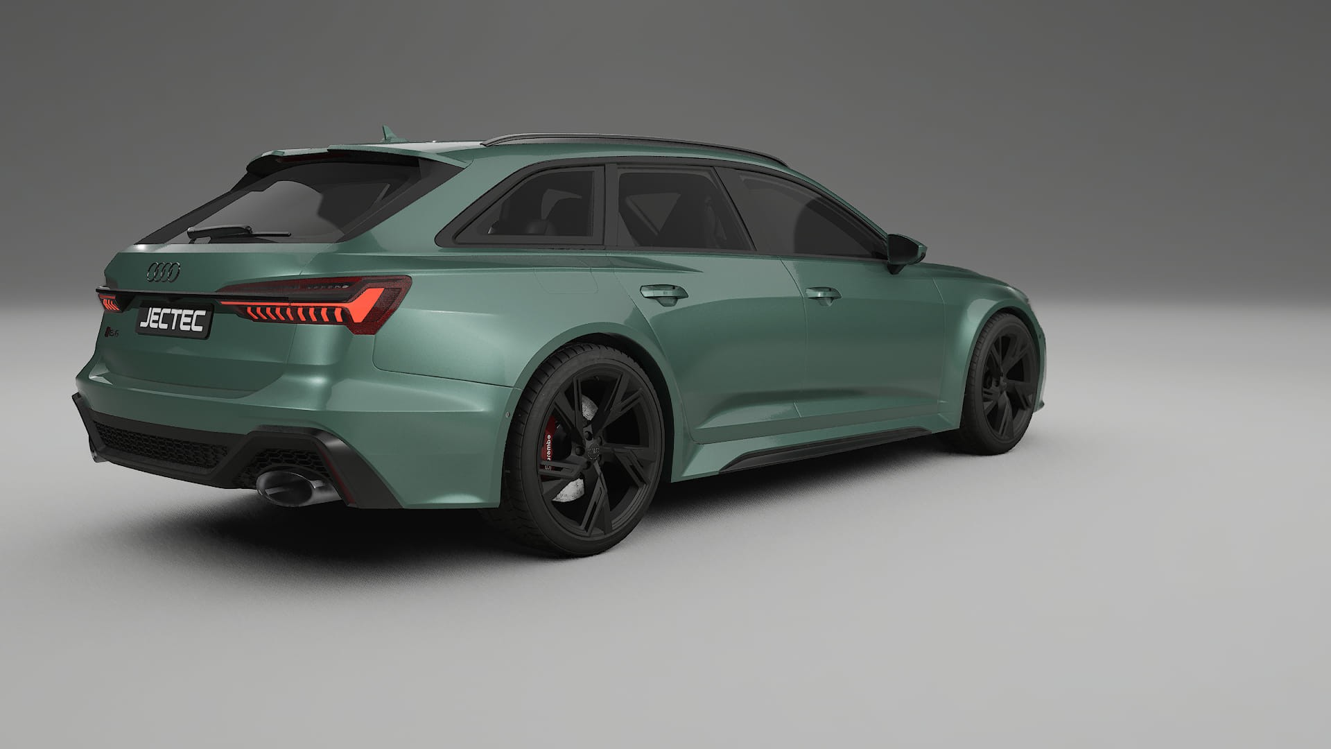 Audi RS6 Avant C8 facelift LCI TPU Lackskyddsfilm | EVERGREEN Färgskiftande PPF – Komplett Förskuret Kit
