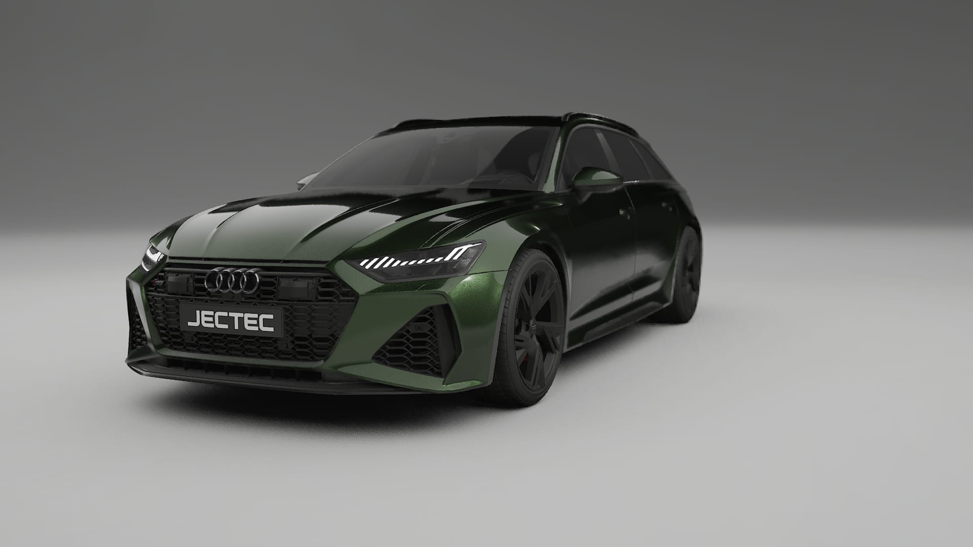 Audi RS6 Avant C8 facelift LCI TPU Lackskyddsfilm | LAGOON Färgskiftande PPF – Komplett Förskuret Kit