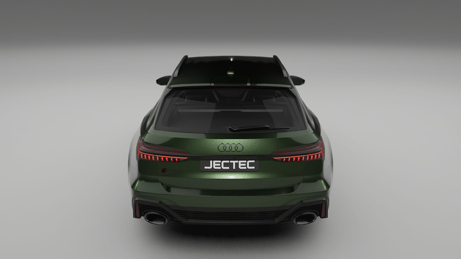 Audi RS6 Avant C8 facelift LCI TPU Lackskyddsfilm | LAGOON Färgskiftande PPF – Komplett Förskuret Kit