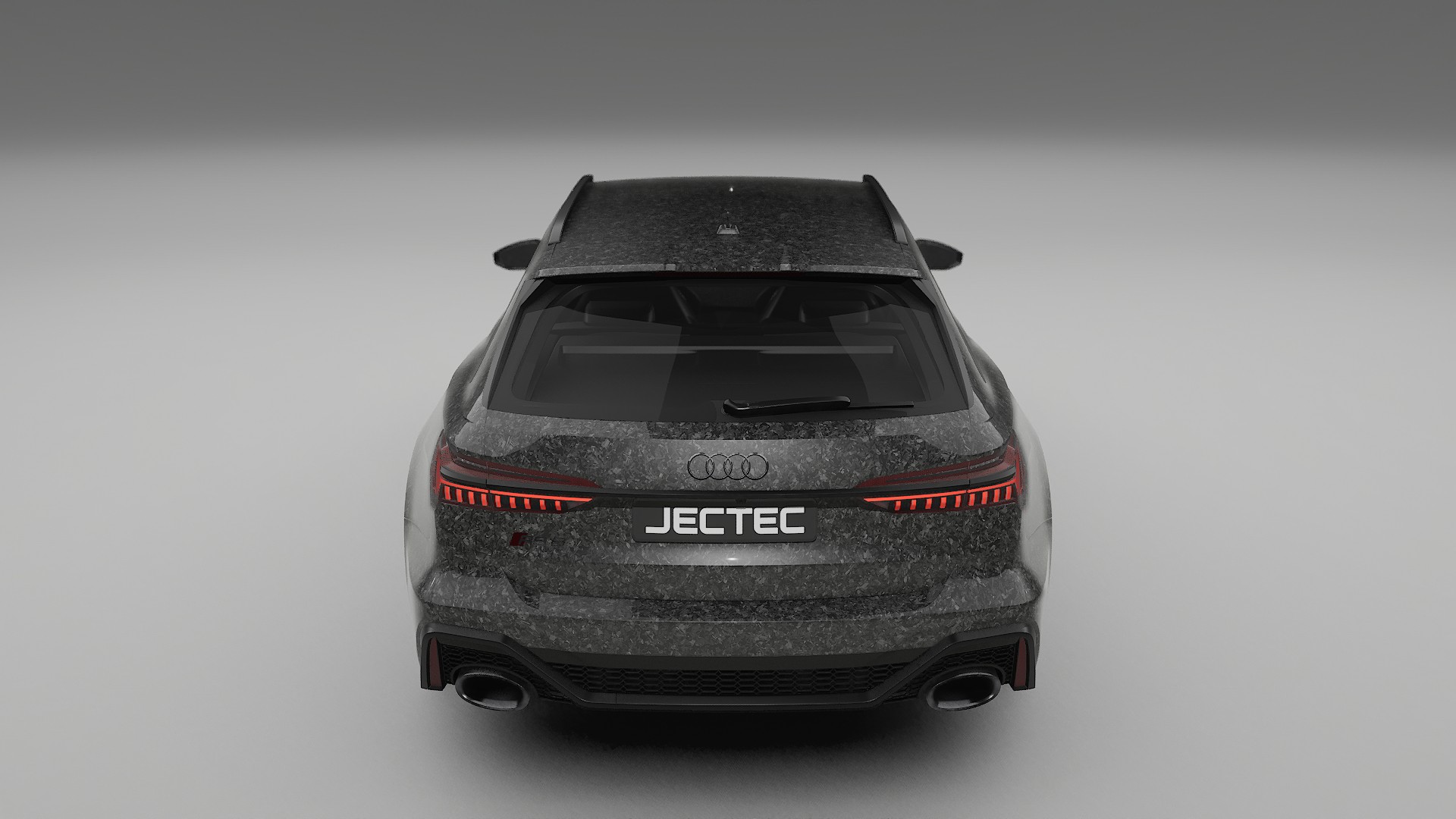 Audi RS6 Avant C8 facelift LCI TPU Lackskyddsfilm | FORGED S Färgskiftande PPF – Komplett Förskuret Kit