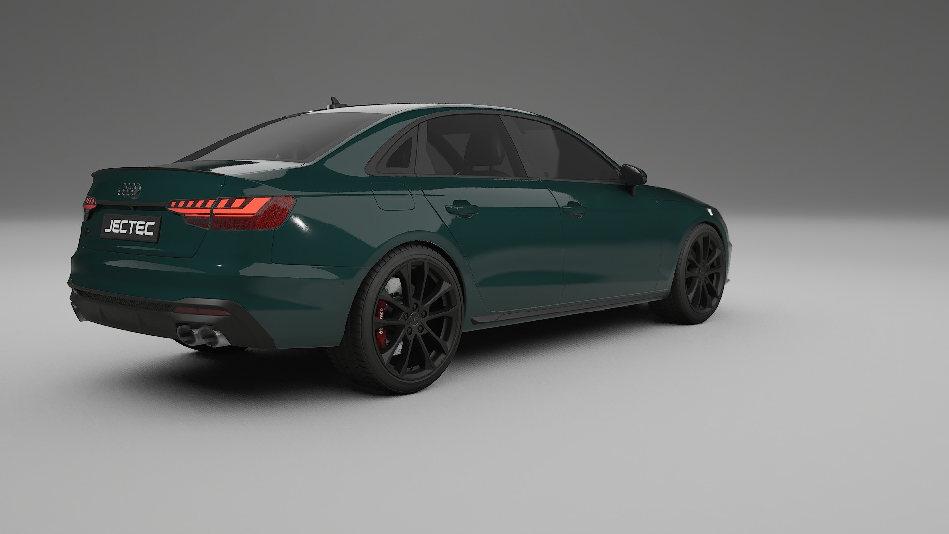 Audi S4 Sedan B9 facelift LCI TPU Lackskyddsfilm | INFERNO Färgskiftande PPF – Komplett Förskuret Kit