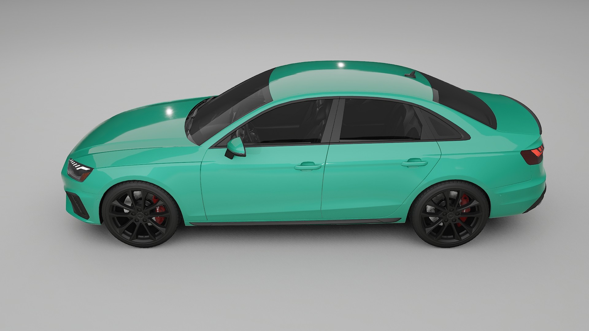 Audi S4 Sedan B9 facelift LCI TPU Lackskyddsfilm | JEWEL Färgskiftande PPF – Komplett Förskuret Kit