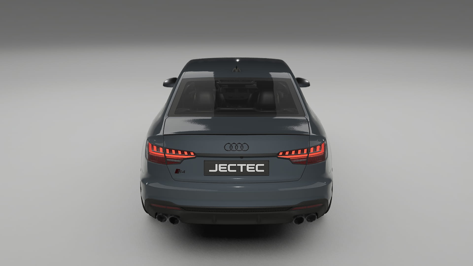 Audi S4 Sedan B9 facelift LCI TPU Lackskyddsfilm | GRANITE Färgskiftande PPF – Komplett Förskuret Kit