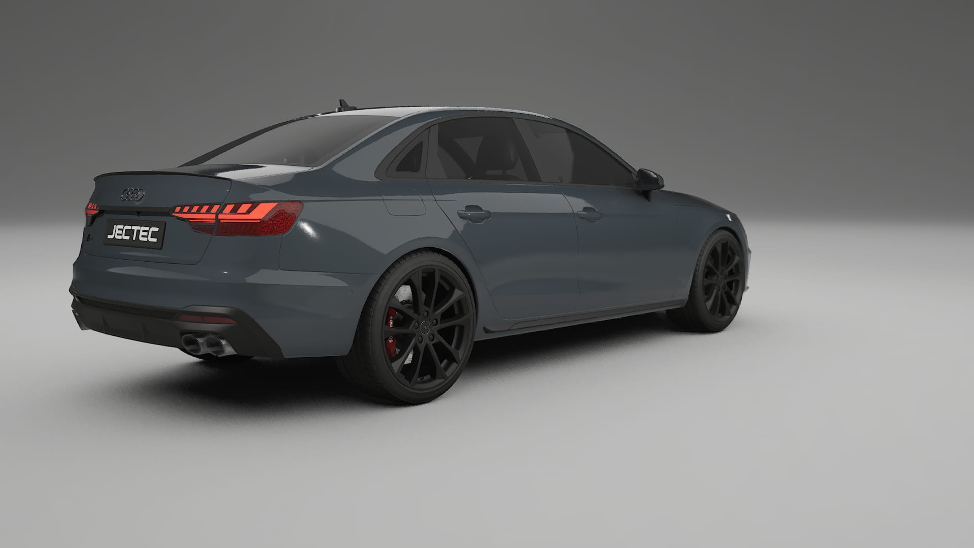 Audi S4 Sedan B9 facelift LCI TPU Lackskyddsfilm | GRANITE Färgskiftande PPF – Komplett Förskuret Kit