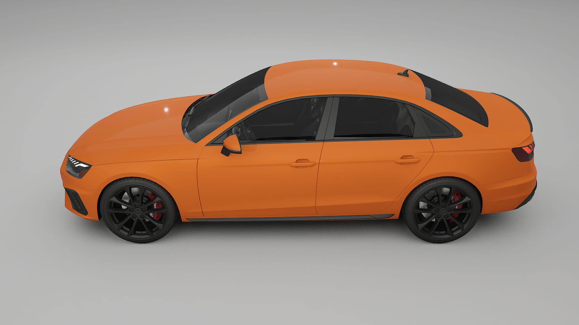 Audi S4 Sedan B9 facelift LCI TPU Lackskyddsfilm | ROCKET Färgskiftande PPF – Komplett Förskuret Kit