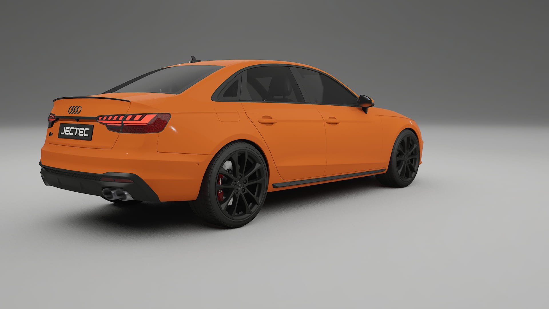 Audi S4 Sedan B9 facelift LCI TPU Lackskyddsfilm | ROCKET Färgskiftande PPF – Komplett Förskuret Kit