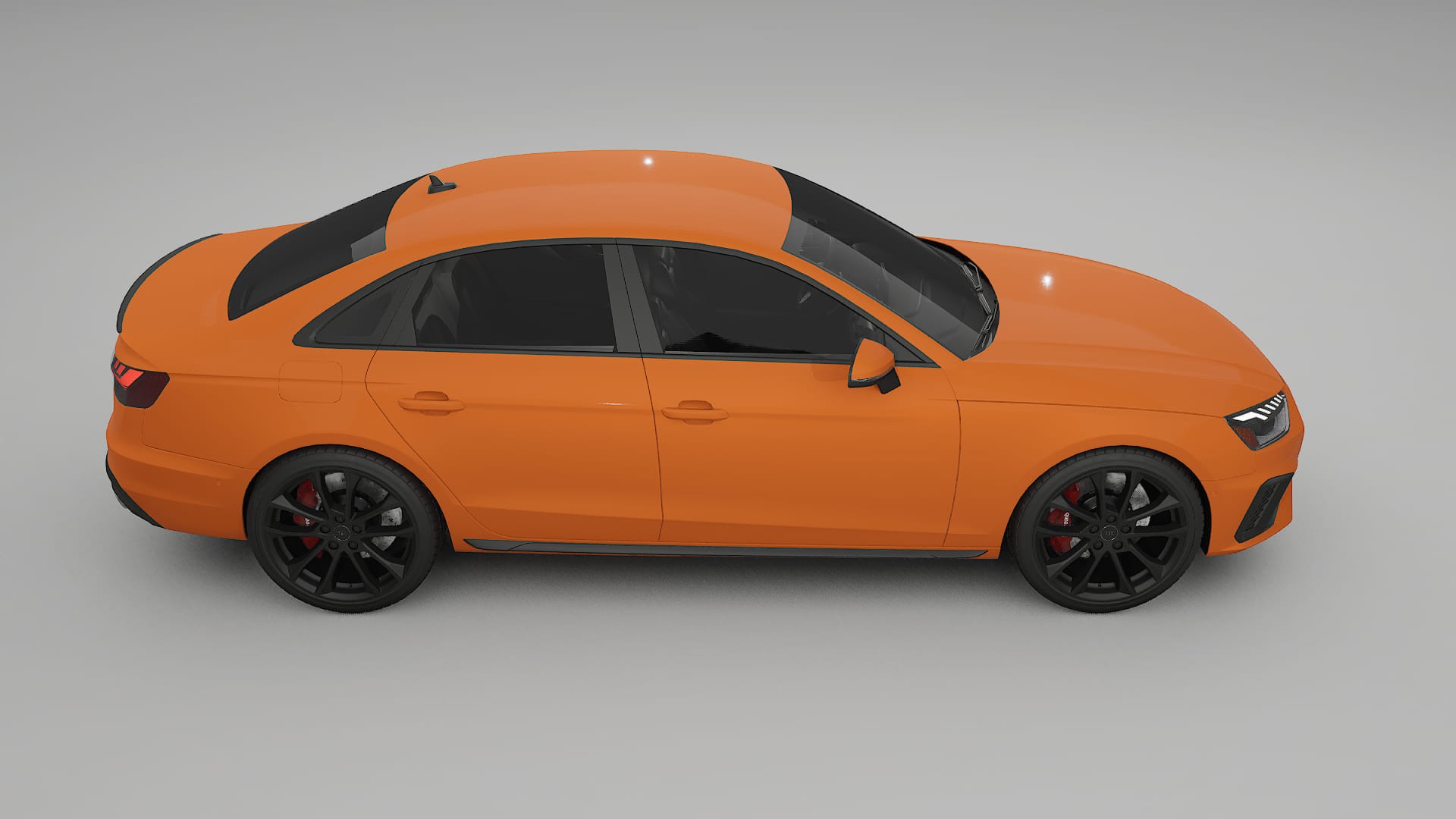 Audi S4 Sedan B9 facelift LCI TPU Lackskyddsfilm | ROCKET Färgskiftande PPF – Komplett Förskuret Kit