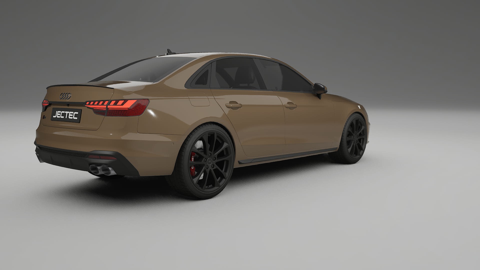 Audi S4 Sedan B9 facelift LCI TPU Lackskyddsfilm | SAHARA Färgskiftande PPF – Komplett Förskuret Kit