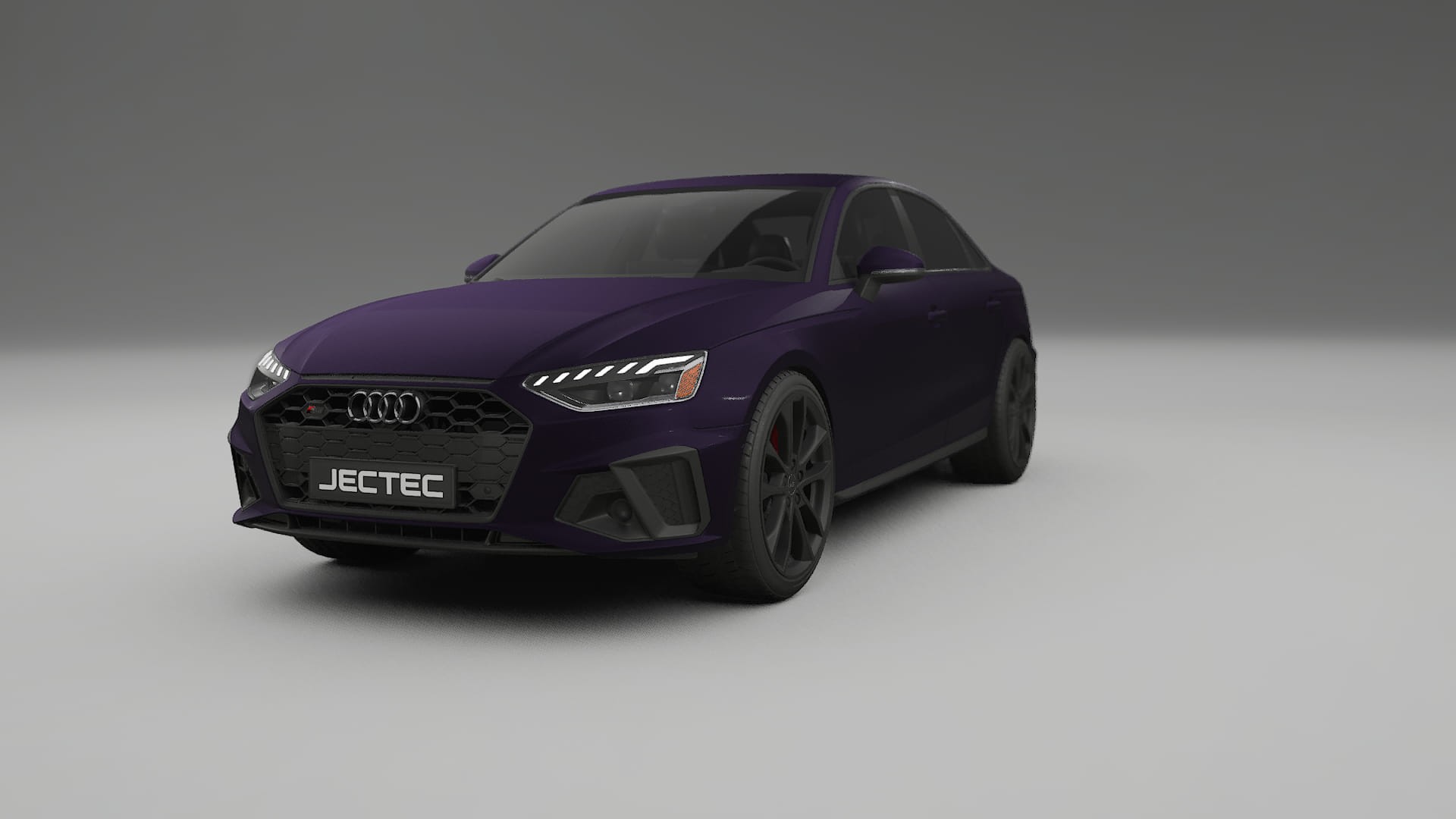Audi S4 Sedan B9 facelift LCI TPU Lackskyddsfilm | VIOLET Färgskiftande PPF – Komplett Förskuret Kit
