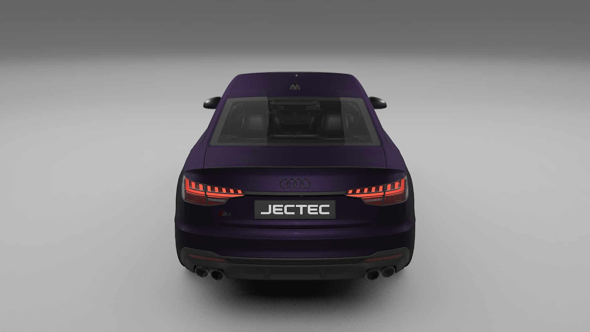 Audi S4 Sedan B9 facelift LCI TPU Lackskyddsfilm | VIOLET Färgskiftande PPF – Komplett Förskuret Kit