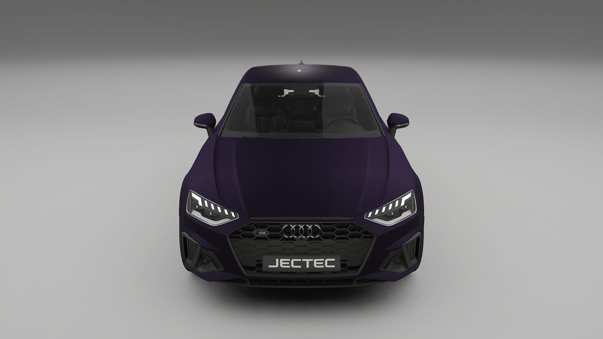 Audi S4 Sedan B9 facelift LCI TPU Lackskyddsfilm | VIOLET Färgskiftande PPF – Komplett Förskuret Kit