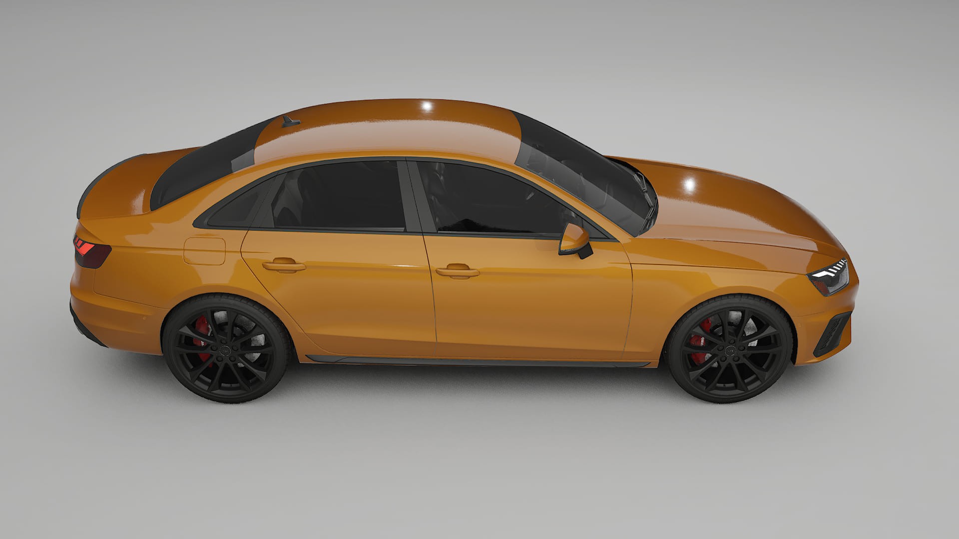 Audi S4 Sedan B9 facelift LCI TPU Lackskyddsfilm | DAISY Färgskiftande PPF – Komplett Förskuret Kit