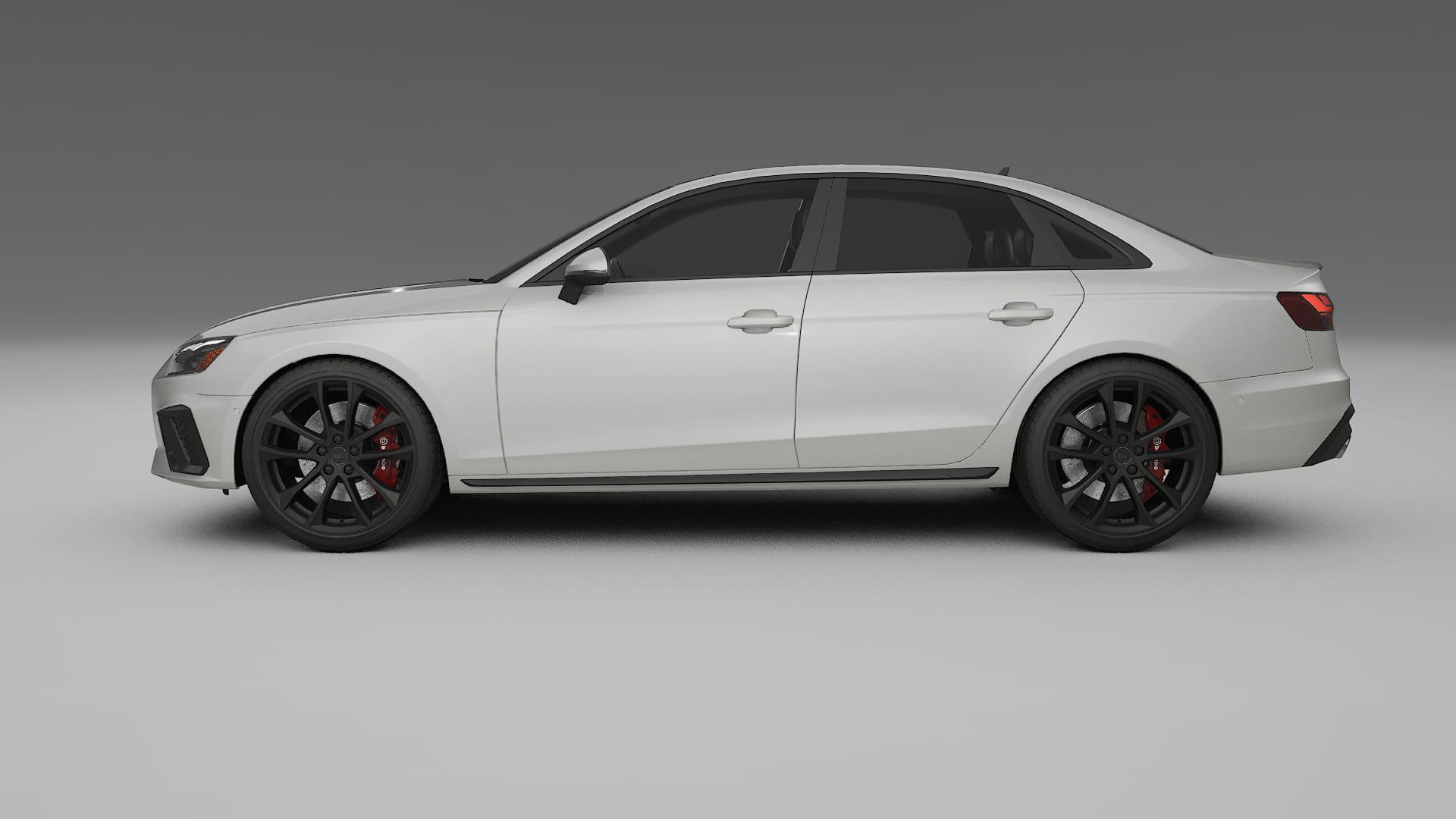 Audi S4 Sedan B9 facelift LCI TPU Lackskyddsfilm | PEARL Färgskiftande PPF – Komplett Förskuret Kit