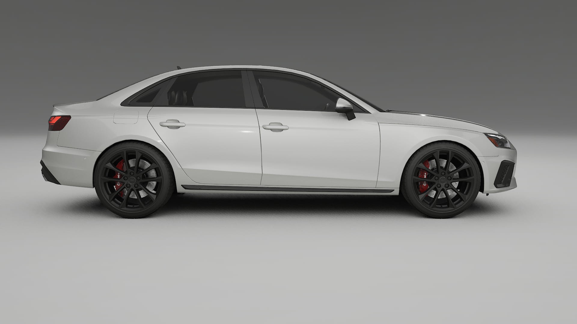 Audi S4 Sedan B9 facelift LCI TPU Lackskyddsfilm | PEARL Färgskiftande PPF – Komplett Förskuret Kit