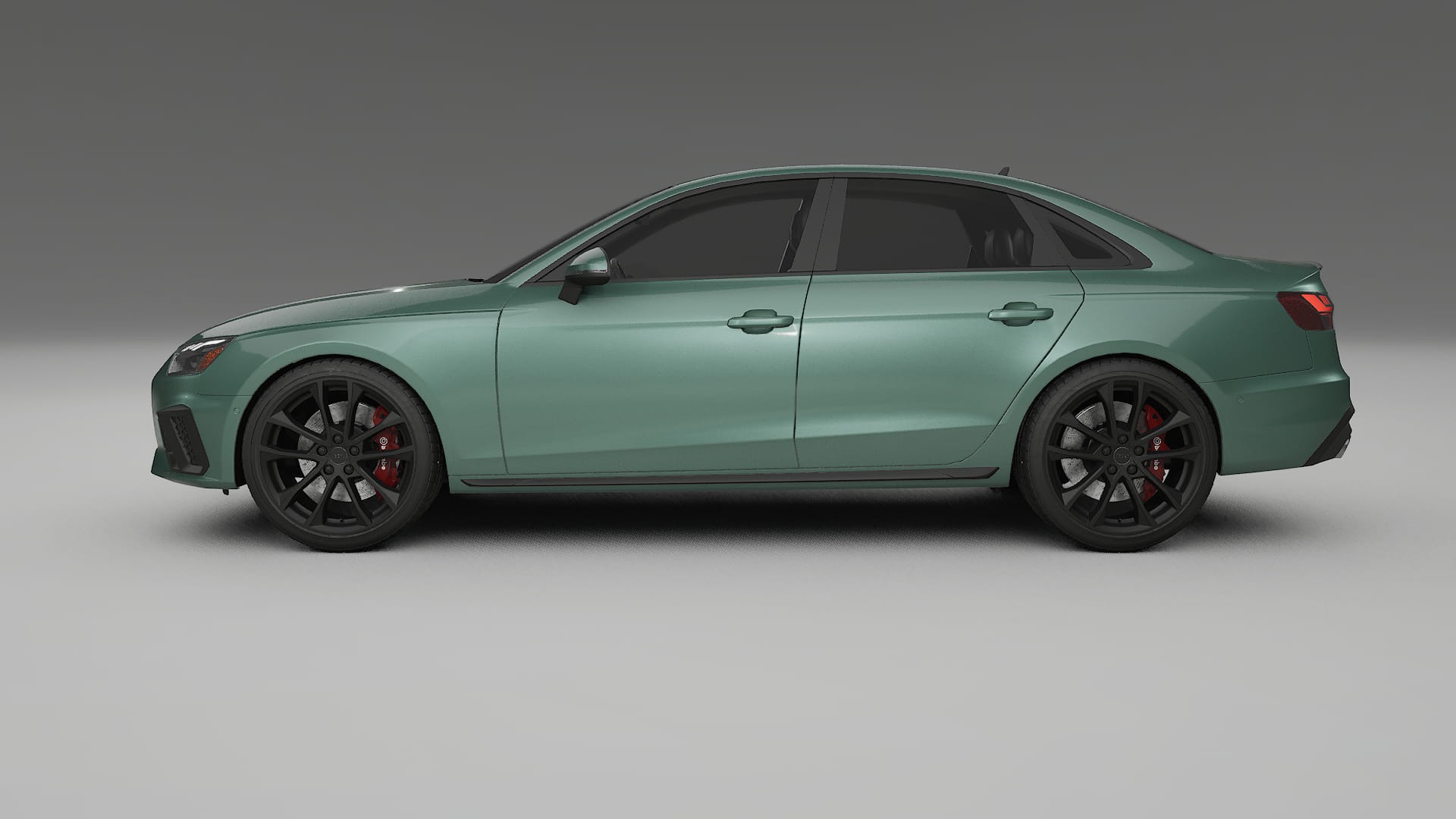 Audi S4 Sedan B9 facelift LCI TPU Lackskyddsfilm | EVERGREEN Färgskiftande PPF – Komplett Förskuret Kit