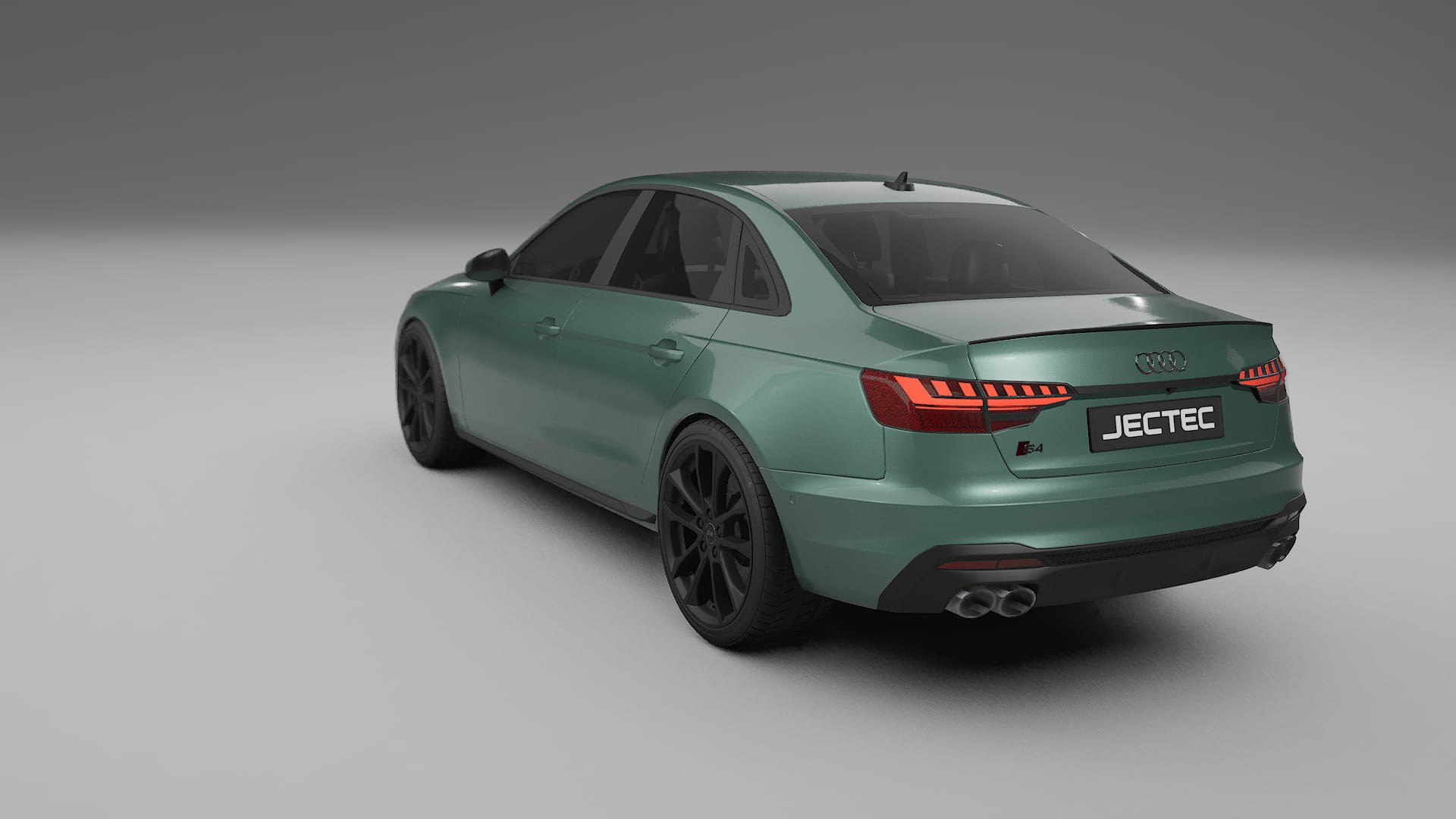 Audi S4 Sedan B9 facelift LCI TPU Lackskyddsfilm | EVERGREEN Färgskiftande PPF – Komplett Förskuret Kit