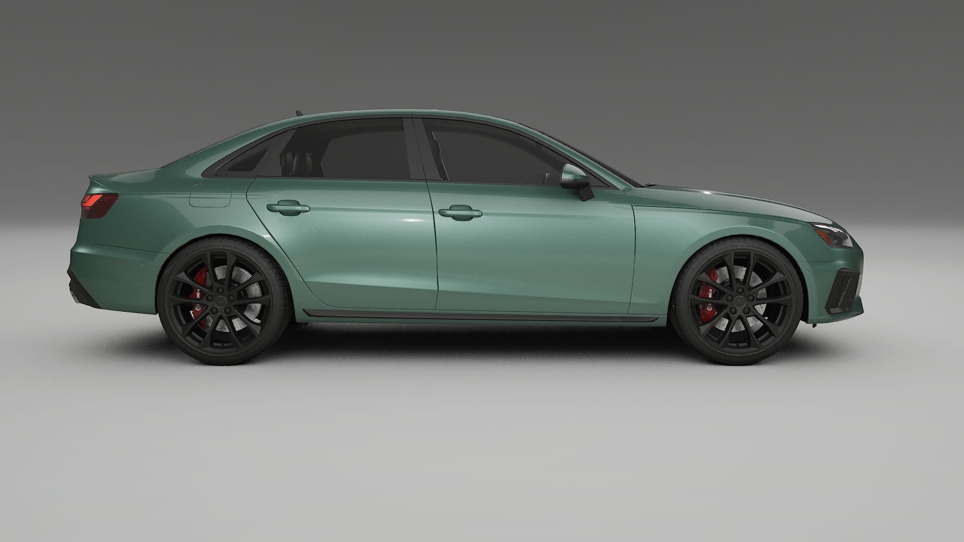 Audi S4 Sedan B9 facelift LCI TPU Lackskyddsfilm | EVERGREEN Färgskiftande PPF – Komplett Förskuret Kit