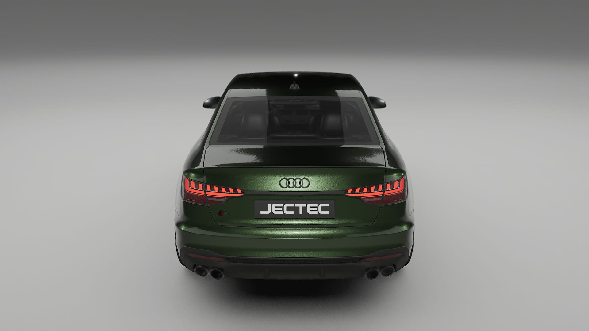 Audi S4 Sedan B9 facelift LCI TPU Lackskyddsfilm | LAGOON Färgskiftande PPF – Komplett Förskuret Kit