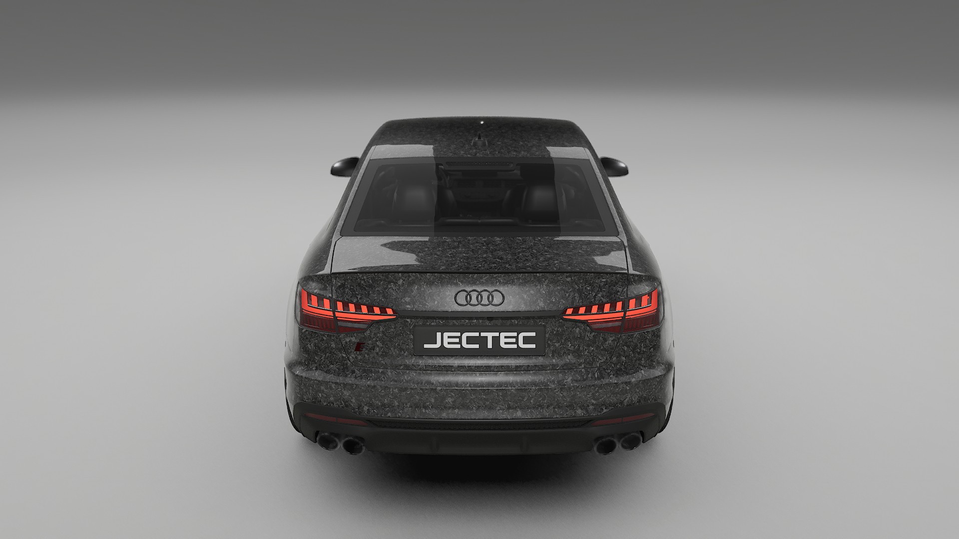 Audi S4 Sedan B9 facelift LCI TPU Lackskyddsfilm | FORGED S Färgskiftande PPF – Komplett Förskuret Kit